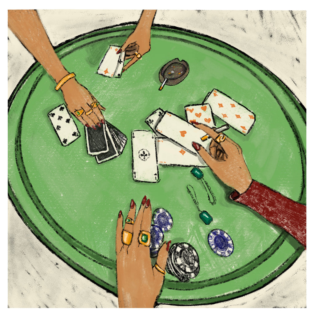 Poker Players 4x4