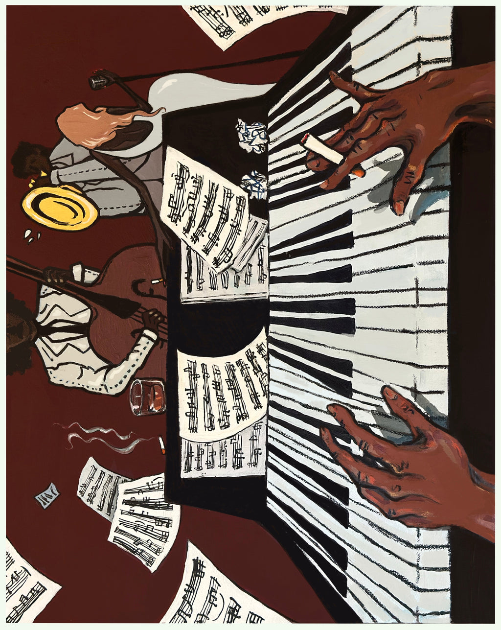 Piano Man 8x10
