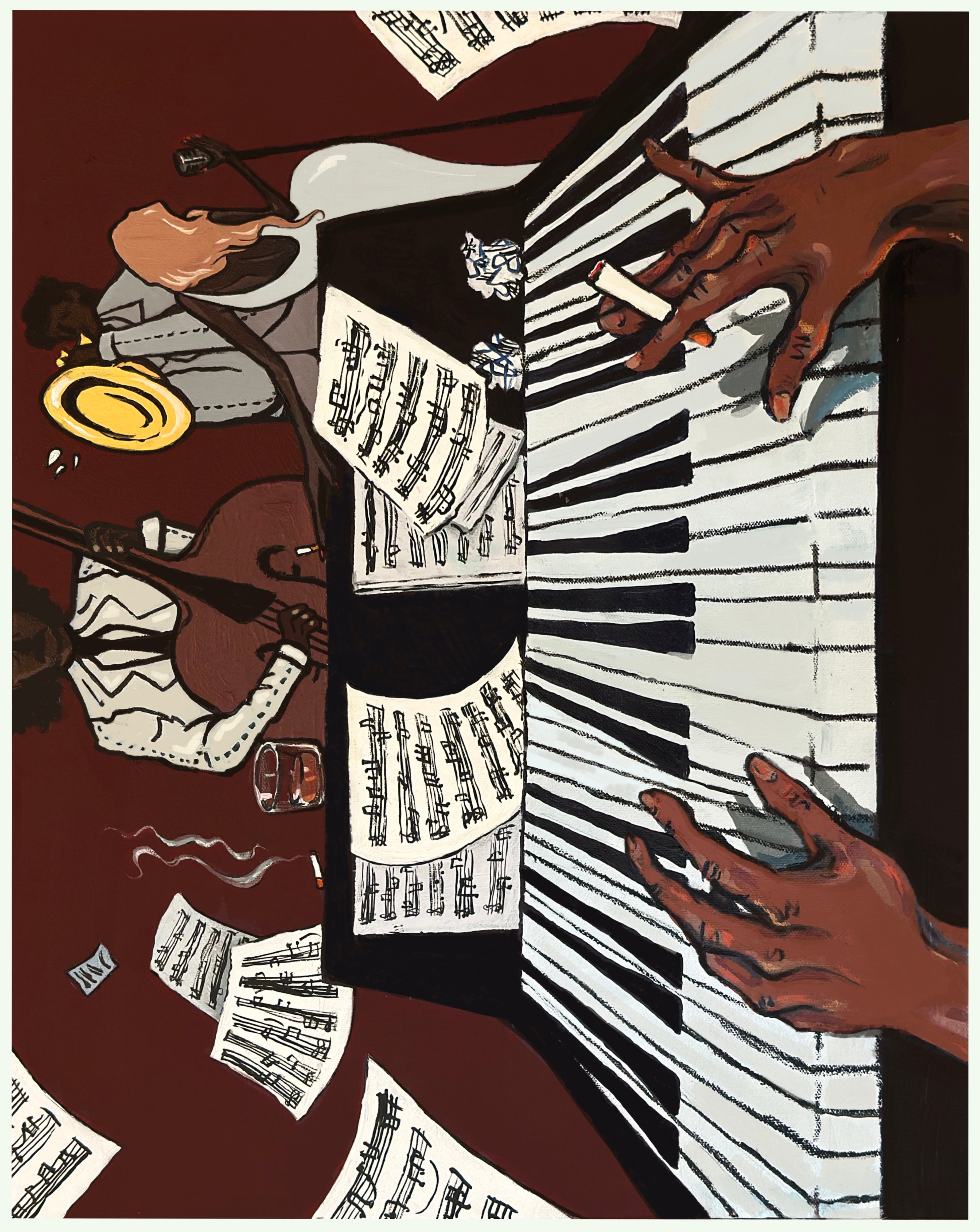 Piano Man 8x10
